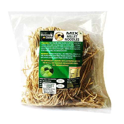 Noodles - Mix Millets - Rich in Magnesium - 200g 